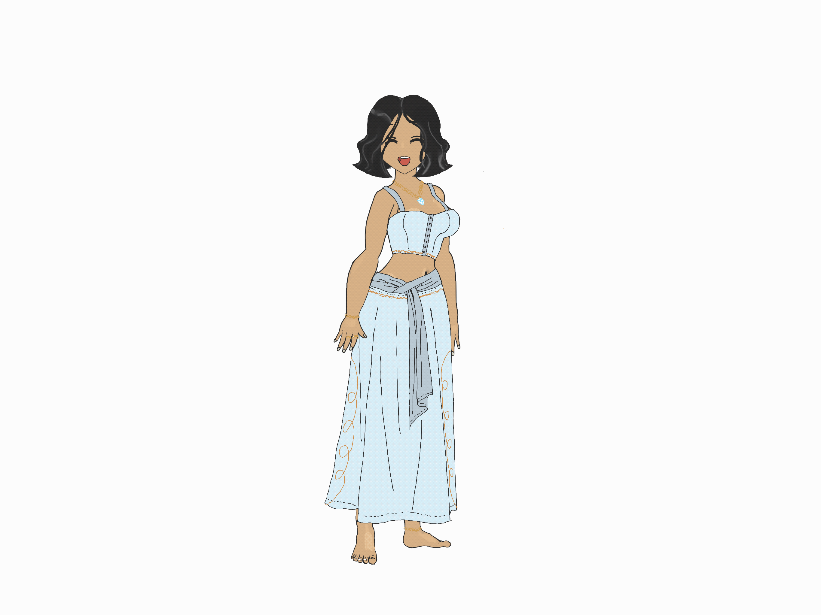 Animated movement study